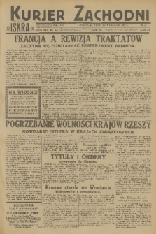 Kurjer Zachodni Iskra : dziennik polityczny, gospodarczy i literacki. R.24, 1933, nr 99