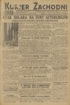 Kurjer Zachodni Iskra : dziennik polityczny, gospodarczy i literacki. R.24, 1933, nr 110