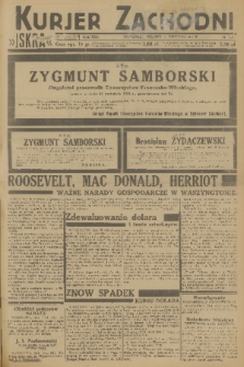 Kurjer Zachodni Iskra : dziennik polityczny, gospodarczy i literacki. R.24, 1933, nr 113