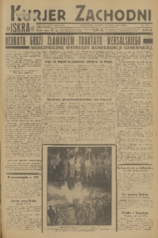 Kurjer Zachodni Iskra : dziennik polityczny, gospodarczy i literacki. R.24, 1933, nr 131