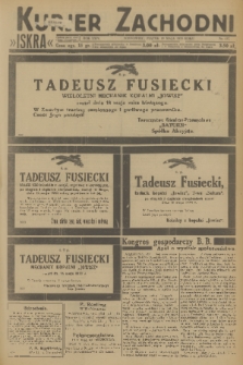 Kurjer Zachodni Iskra : dziennik polityczny, gospodarczy i literacki. R.24, 1933, nr 137