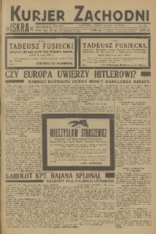 Kurjer Zachodni Iskra : dziennik polityczny, gospodarczy i literacki. R.24, 1933, nr 138