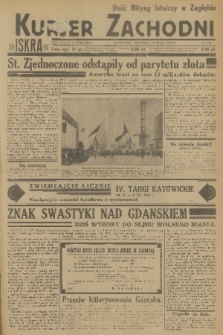 Kurjer Zachodni Iskra : dziennik polityczny, gospodarczy i literacki. R.24, 1933, nr 146