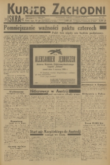 Kurjer Zachodni Iskra : dziennik polityczny, gospodarczy i literacki. R.24, 1933, nr 152