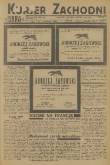 Kurjer Zachodni Iskra : dziennik polityczny, gospodarczy i literacki. R.24, 1933, nr 154