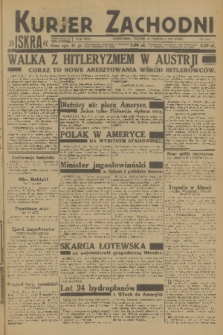 Kurjer Zachodni Iskra : dziennik polityczny, gospodarczy i literacki. R.24, 1933, nr 164