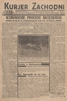Kurjer Zachodni Iskra : dziennik polityczny, gospodarczy i literacki. R.24, 1933, nr 192