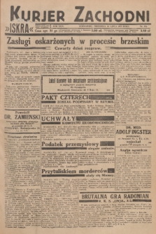 Kurjer Zachodni Iskra : dziennik polityczny, gospodarczy i literacki. R.24, 1933, nr 194
