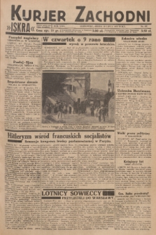 Kurjer Zachodni Iskra : dziennik polityczny, gospodarczy i literacki. R.24, 1933, nr 197
