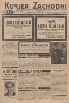 Kurjer Zachodni Iskra : dziennik polityczny, gospodarczy i literacki. R.24, 1933, nr 201