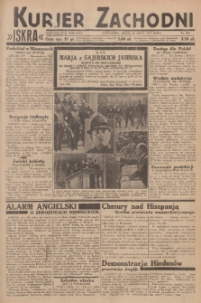 Kurjer Zachodni Iskra : dziennik polityczny, gospodarczy i literacki. R.24, 1933, nr 204