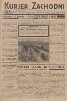 Kurjer Zachodni Iskra : dziennik polityczny, gospodarczy i literacki. R.24, 1933, nr 205