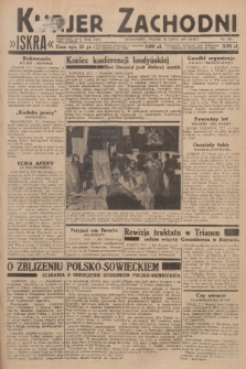 Kurjer Zachodni Iskra : dziennik polityczny, gospodarczy i literacki. R.24, 1933, nr 206