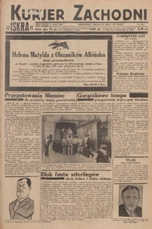 Kurjer Zachodni Iskra : dziennik polityczny, gospodarczy i literacki. R.24, 1933, nr 207