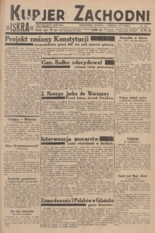 Kurjer Zachodni Iskra : dziennik polityczny, gospodarczy i literacki. R.24, 1933, nr 214