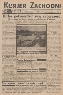 Kurjer Zachodni Iskra : dziennik polityczny, gospodarczy i literacki. R.24, 1933, nr 238