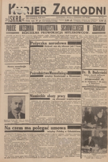 Kurjer Zachodni Iskra : dziennik polityczny, gospodarczy i literacki. R.24, 1933, nr 246