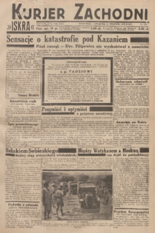 Kurjer Zachodni Iskra : dziennik polityczny, gospodarczy i literacki. R.24, 1933, nr 254