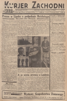 Kurjer Zachodni Iskra : dziennik polityczny, gospodarczy i literacki. R.24, 1933, nr 262