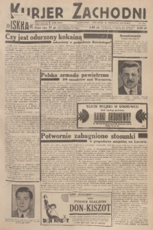 Kurjer Zachodni Iskra : dziennik polityczny, gospodarczy i literacki. R.24, 1933, nr 268