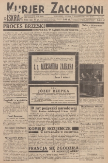 Kurjer Zachodni Iskra : dziennik polityczny, gospodarczy i literacki. R.24, 1933, nr 273