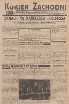 Kurjer Zachodni Iskra : dziennik polityczny, gospodarczy i literacki. R.24, 1933, nr 274