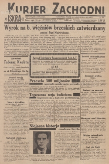 Kurjer Zachodni Iskra : dziennik polityczny, gospodarczy i literacki. R.24, 1933, nr 276