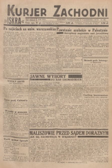 Kurjer Zachodni Iskra : dziennik polityczny, gospodarczy i literacki. R.24, 1933, nr 300