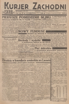 Kurjer Zachodni Iskra : dziennik polityczny, gospodarczy i literacki. R.24, 1933, nr 301
