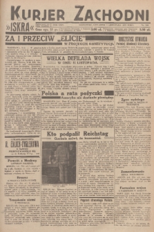 Kurjer Zachodni Iskra : dziennik polityczny, gospodarczy i literacki. R.24, 1933, nr 310