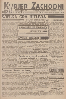 Kurjer Zachodni Iskra : dziennik polityczny, gospodarczy i literacki. R.24, 1933, nr 312