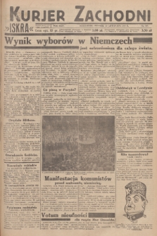 Kurjer Zachodni Iskra : dziennik polityczny, gospodarczy i literacki. R.24, 1933, nr 315