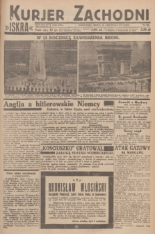 Kurjer Zachodni Iskra : dziennik polityczny, gospodarczy i literacki. R.24, 1933, nr 316