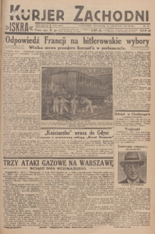 Kurjer Zachodni Iskra : dziennik polityczny, gospodarczy i literacki. R.24, 1933, nr 317