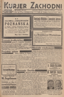 Kurjer Zachodni Iskra : dziennik polityczny, gospodarczy i literacki. R.24, 1933, nr 320