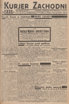 Kurjer Zachodni Iskra : dziennik polityczny, gospodarczy i literacki. R.24, 1933, nr 321