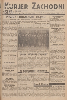 Kurjer Zachodni Iskra : dziennik polityczny, gospodarczy i literacki. R.24, 1933, nr 332