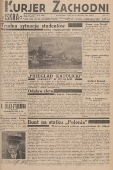 Kurjer Zachodni Iskra : dziennik polityczny, gospodarczy i literacki. R.24, 1933, nr 333