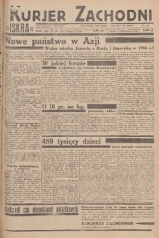 Kurjer Zachodni Iskra : dziennik polityczny, gospodarczy i literacki. R.24, 1933, nr 338