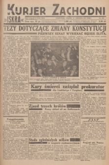 Kurjer Zachodni Iskra : dziennik polityczny, gospodarczy i literacki. R.24, 1933, nr 345