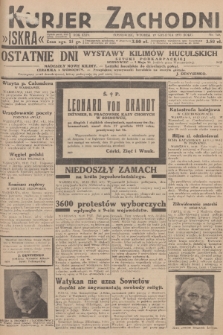 Kurjer Zachodni Iskra : dziennik polityczny, gospodarczy i literacki. R.24, 1933, nr 349