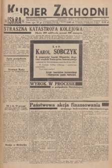 Kurjer Zachodni Iskra : dziennik polityczny, gospodarczy i literacki. R.24, 1933, nr 354