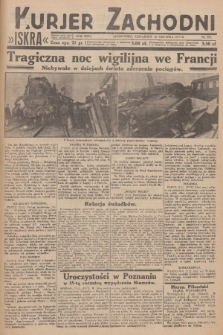 Kurjer Zachodni Iskra : dziennik polityczny, gospodarczy i literacki. R.24, 1933, nr 355