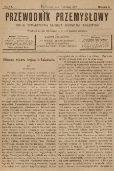 Przewodnik Przemysłowy : organ Towarzystwa Zachęty Przemysłu Krajowego. R.1, 1896, nr 23