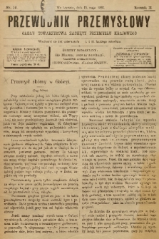 Przewodnik Przemysłowy : organ Towarzystwa Zachęty Przemysłu Krajowego. R.2, 1897, nr 10