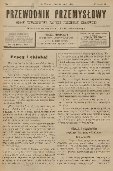 Przewodnik Przemysłowy : organ Towarzystwa Zachęty Przemysłu Krajowego. R.3, 1898, nr 10