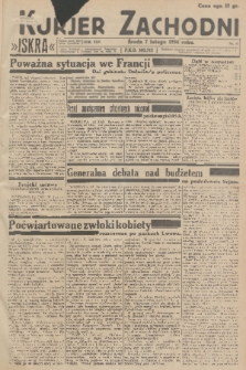 Kurjer Zachodni Iskra. R.25, 1934, nr 37
