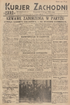 Kurjer Zachodni Iskra. R.25, 1934, nr 38