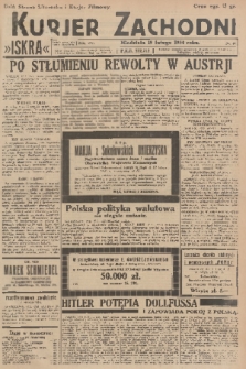 Kurjer Zachodni Iskra. R.25, 1934, nr 48