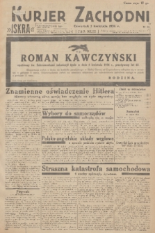 Kurjer Zachodni Iskra. R.25, 1934, nr 92